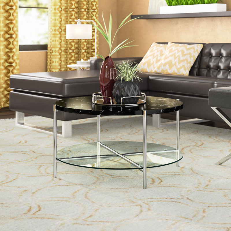 Wrought Studio Carrillo Coffee Table with Storage & Reviews Wayfair